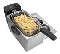 Lacor 69135 Friteuse Electrique 3.5 L 2000 W, Argent