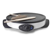 Lacor 69222 - Crêpière électrique, 1000 W, couleur blanc Blanc G