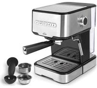 Cafetière expresso - Lacor - 69256 - 2 sorties de café - 15 bars - 1.50 L