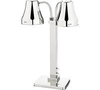 Lacor 69264 - Lampe chauffante infrarouge DOBLE, Acier Acier In...