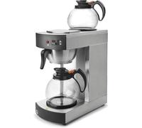 Lacor - 69272 - Cafetière électrique Avec 2 Carafes 2100w 1,8 Litres - Gris