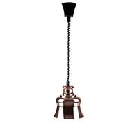 Lacor Lampe infrarouge 69367 – 275 W, câble extensible, cuivre – 23 x 23 x 35 cm