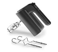 Lacor - 69374 - Mélangeur Malaxeur, Mélangeur à main, Comprend des tiges TitanPro, 5 vitesses et fonction Turbo, 350 W, Dimensions: 14.5x8.5x19 cm, Noir