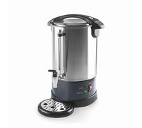 LACOR - 69481 - Percolateur cafetière, cafetière, avec 2 systèmes de chauffage indépendants, acier inoxydable, capacité 10 l, 1500W