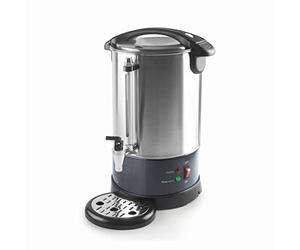 LACOR - 69486 - cafetière au compte-gouttes, cafetière percolateur, avec 2 systèmes de chauffage indépendants, acier inoxydable, capacité 6 l, 1500W