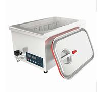 LACOR - 69492 - Cuiseur à basse température sous vide professionnel qui permet de cuisiner les aliments sous vide en acier inoxydable, fermeture hermétique, dimensions 62,5 x 36 x 30 cm, gris