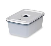 LACOR - 69693 - Récipient Alimentaire Smart, Récipient hermétique, Avec valve spéciale pour le vide, Empilable, Convient pour lave-vaisselle, micro-ondes, réfrigérateur et congélateur, 1500 ml