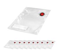 Lacor - 69696 - Sacs de Mise Sous Vide Smart, Valve Spéciale, Fermeture Zip, Zone d’Identification, Réutilisables, Compatibles Congélateur et Réfrigérateur, Sans BPA, 10 Sacs, 26x35 cm
