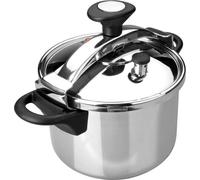 Autocuiseur - Inox - 18/10 - 4 L - 22 cm - 3 systèmes de sécurité