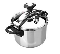 Lacor - 71875 - Autocuiseur classique, acier inoxydable 18/10, Convient pour l’induction, 15 litres, Ø 26 cm, Soupape de sécurité