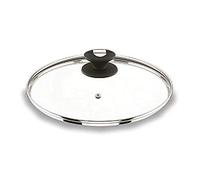 Lacor 71928 Couvercle en Verre avec Sortie de Vapeur | Ustensile professionnel durable; conçu pour un rendement optimal y nettoyage rapide et facile au lave-vaisselle