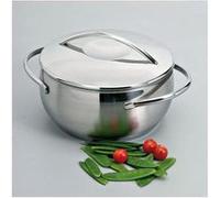 Lacor Faitout 79024 avec couvercle 24 cm Argenté