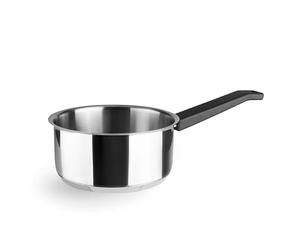 Lacor - 80214 - Casserole en pierre calcaire, acier inoxydable 18/10, fond diffuseur triple, isolation thermique, induction, lave-vaisselle, ø14 cm, 1 litre