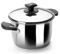 Lacor 88116 - Pot avec couvercle Nova Ladycor 16cm en acier inoxydable. | Fabriqué en acier inoxydable de qualité alimentaire; haute résistance à la corrosion et usure quotidienne