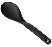 Lacor 98905 Cuillère Sauce en Nylon 25X7,2 cm, Noir