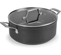 Lacor Anodized - poêle avec couvercle, Aluminium Aluminium anodisé 16 cm