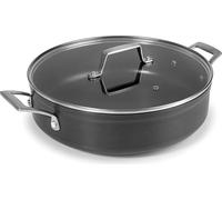 Lacor Anodized Plateau à tarte avec couvercle, aluminium anodisé 28 cm
