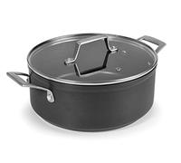 Lacor Anodized - poêle avec couvercle, Aluminium Aluminium anodisé 28 cm