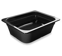 LACOR BAC MÉLAMINE Noir GN 1/2 265X325X100 MM