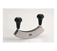 Berçeuse double L - LACOR - 17 cm - Inox - Double lame - Hachoir professionnel