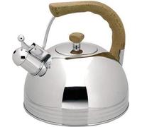 Lacor Bouilloire sifflante en acier inoxydable - Bouilloire pour toutes les sources de chaleur, 2L Lacor Bouilloire sifflante en acier inoxydable - Bouilloire pour toutes les sources de chaleur, 2L