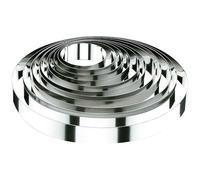 Lacor 68510 Cercle à Tarte Ronde 10X4,5 cm 18 / 10