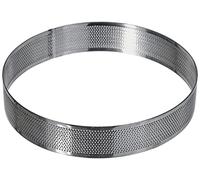 LACOR 68548 Cercle Rond perforé Acier Inoxydable Gris 18 x 18 x 4 cm