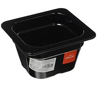 LACOR CUBETA Negra MELAMINA GN 1/6 176X162X100