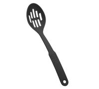 Lacor 98908 Cuillère Perforée en Nylon 29,5 cm, Noir