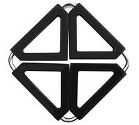 Dessous de plat carré repliable - inox, silicone