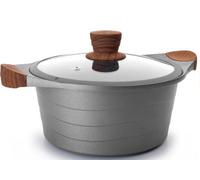 lacor faitout anti-adhésif 24cm gris 27324 stilo