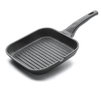 LACOR-Grill Grill Enduit eco-Pierre 28 x 28 cm, Noir