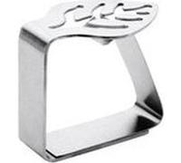 Lacor lot de 4 pinces de fixation pour nappe inox G