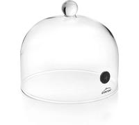 Lacor - Magic Food Ahumador avec couvercle en verre avec valve permet la fumée, la vapeur et les arômes, la fumée et la doublure d'aromatisation, 16 x 12 cm