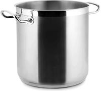 LACOR Marmite à soupe haute sans couvercle Eco, Acier inoxydable, Gris, 32 cm