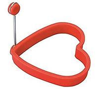 LACOR Moule en Silicone pour Oeuf au Plat en Forme de cœur