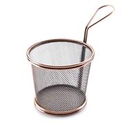 LACOR Panier Rond Bronze, Acier Inoxydable, Gris, 12 cm