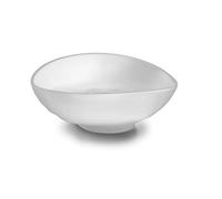 Lacor-Plat Ovale en Mélamine 24 x 20 x 7 cm Blanc