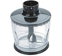 Lacor R61671A - Chopper pour batteur + chopper électrique .700w | Ustensile professionnel durable; conçu pour un rendement optimal y nettoyage rapide et facile au lave-vaisselle