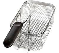 Lacor R69135A Panier à friteuse électrique 3,5 litres,Argenté,24x14x8