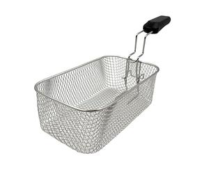 Lacor - R69135A - Panier à friteuse Ergo, acier inoxydable 18/10, 23,5 x 14 x 8,5 cm, Usage professionnel, Durabilité et résistance