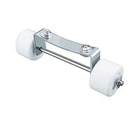 Lacor R69400B Double roulette sur platine inox Blanc