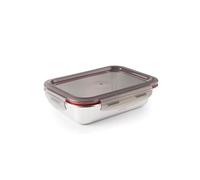 Lacor Récipient Alimentaire Rectangle Ecoinox Micro-Ondes - 820 Ml 20x15cm