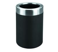 LACOR Refroidisseur de vin en Acier Inoxydable Noir 30 x 12,5 x 20 cm