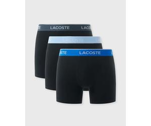 Lacoste 3-Pack Stretch Cotton Boxer Briefs men Boxers & Briefs black taille: M