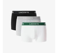 Lacoste Boxer Stretch Cotton Logo blanc gris noir (3 unités) Taille M