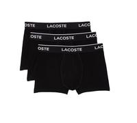 Lacoste 3-Pack Stretch Cotton Boxers pour Homme Noir L