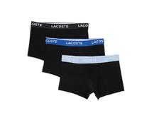 Lacoste 3-Pack Stretch Cotton Boxers pour Homme Noir/Marina-Panorama-GRAP XL