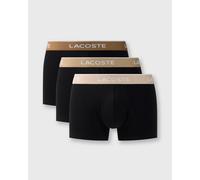 Lacoste 3-Pack Stretch Cotton Trunks men Boxers & Briefs black taille: XL