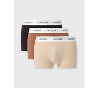 Lacoste 3-Pack Stretch Cotton Trunks men Boxers & Briefs multi taille: L